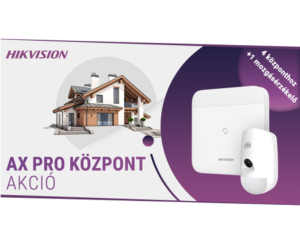 AX PRO központokhoz ajándék mozgásérzékelő!