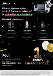 DAHUA nyári akció – nagyértékű ajándékokkal!