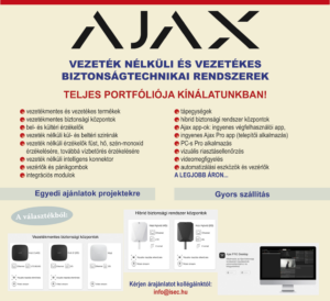 Új! AJAX rendszerek teljes portfóliója kínálatunkban!