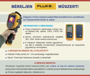 BÉRELJEN FLUKE MŰSZERT !!!