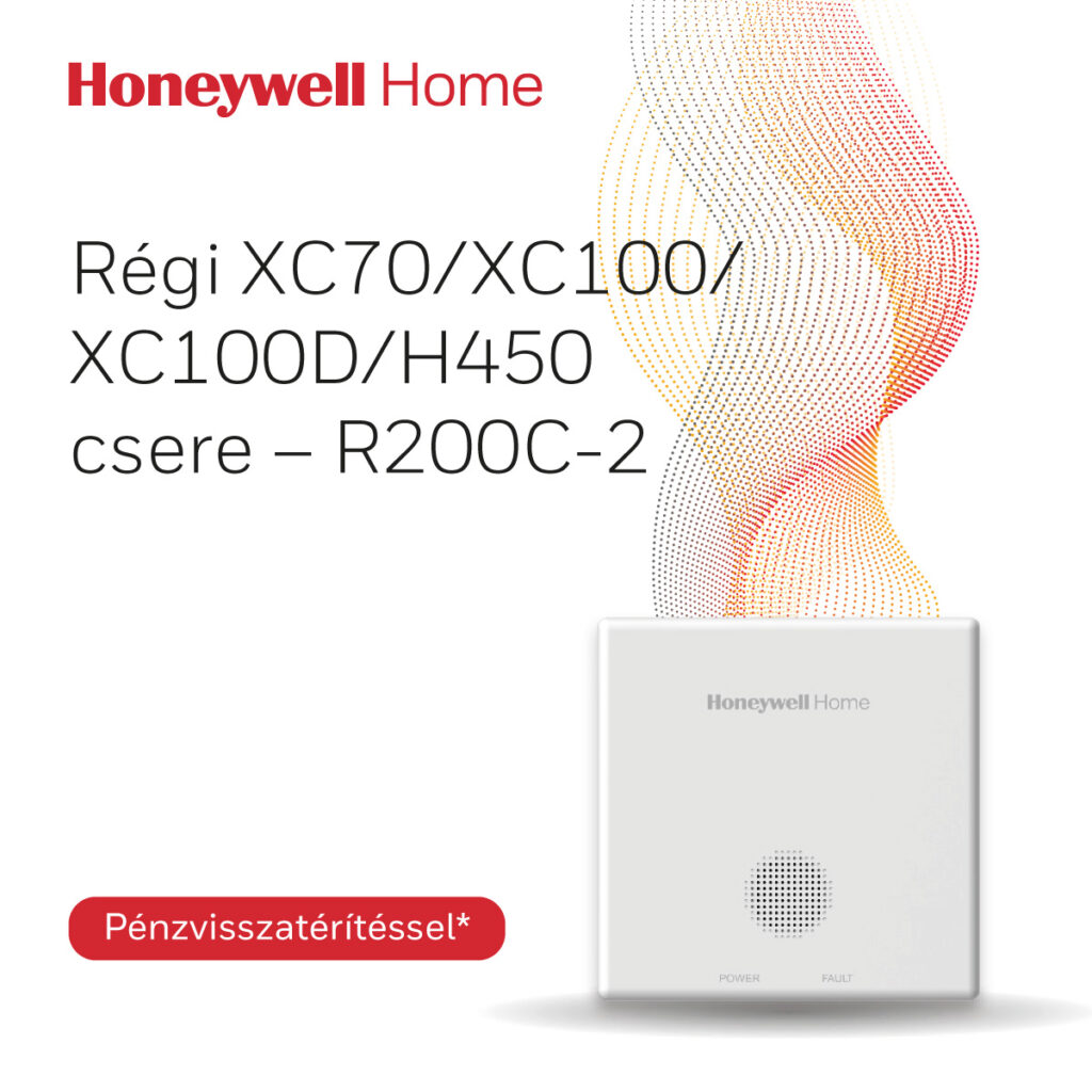 Honeywell lakossági CO vészjelző csereakció!